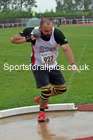 Mens and Boys shot putt, 2021 North Eastern Track and Field Champs., Middesbrough. Photo: David T. Hewitson/Sports for All Pics